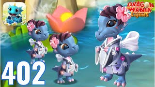 Dragon Mania Legends - Gameplay Walkthrough Part 402 - Cherry Blossom Dragon Hatching (iOS, Android) screenshot 2