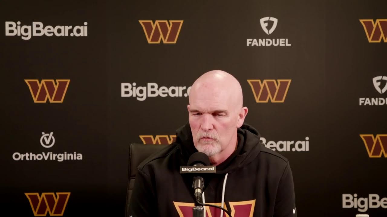 HC Dan Quinn Speaks to the Media the Day After the Loss to the Eagles | Washington Commanders