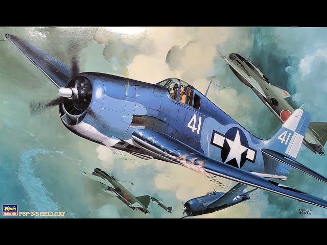 1/32 Hasegawa F6F-3/5 Review/Preview - YouTube