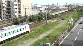 (JR東)中央線新型特急E353系量産先行車甲種輸送･公式試運転