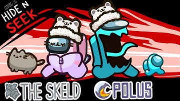 Among Us Hide N Seek Mode - *NEW* Bear & Pusheen Update - The Skeld & Polus Gameplays