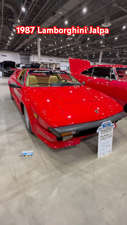 1987 Lamborghini Jalpa !!!! #shorts