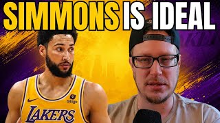 I REALLY LIKE BEN SIMMONS ON THE LAKERS THE MORE I THINK ABOUT IT!