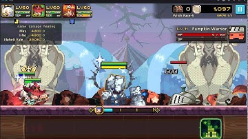 [Crusaders Quest] Witch Race B5F : May (L) / I-No / Elphelt