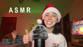ASMR | Merry Christmas, let's hang out (whispered rambles)