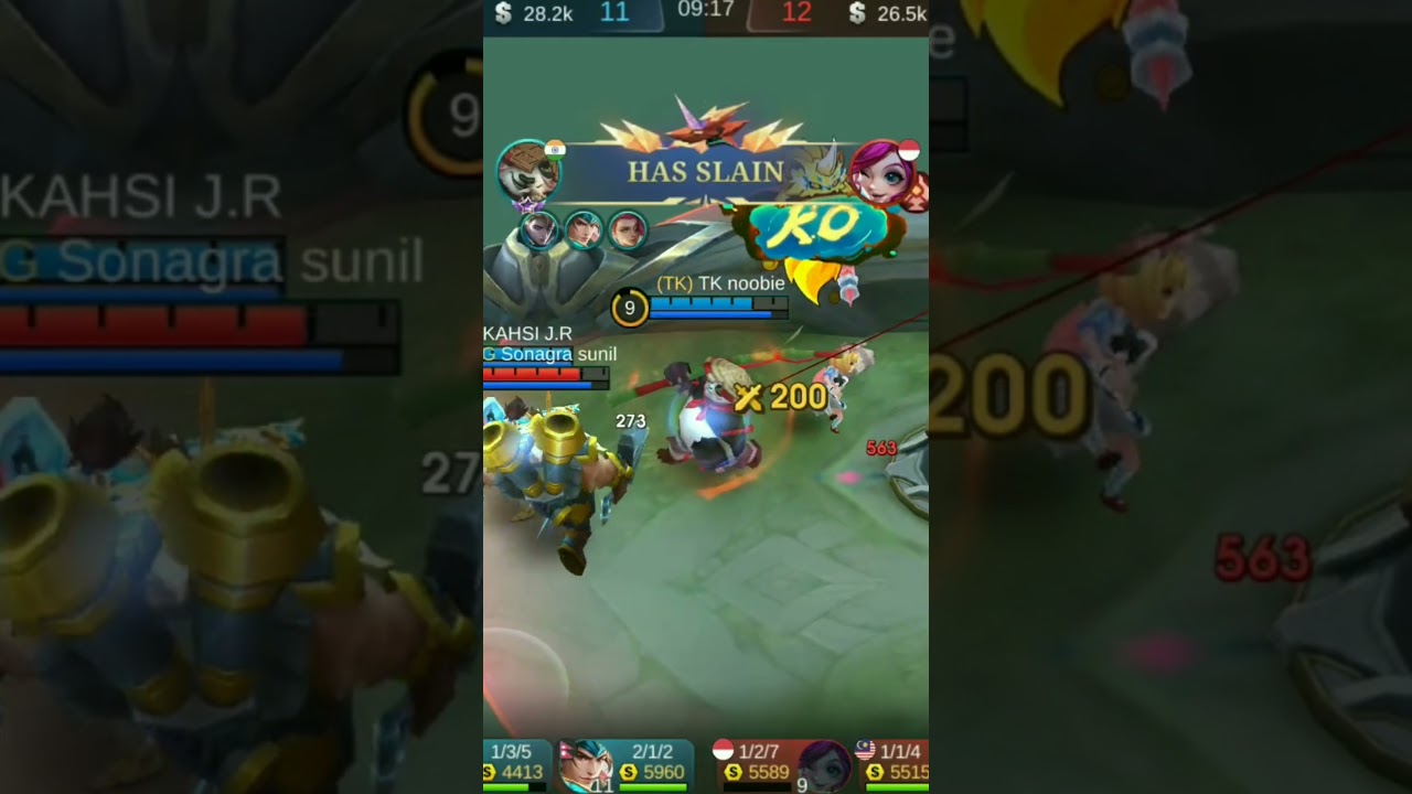 Akai savage moments in mobile legends