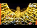 Covid: Self-isolation cut from 10 days to seven with negative test @BBC News live 🔴 BBC