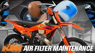 How To Replace the Air Filter on 2023  KTM/Husqvarna/GASGAS Motorcycles