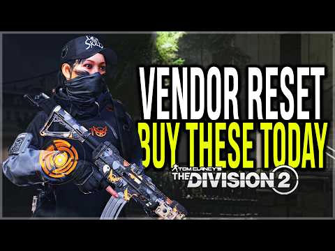 **BUY THESE TODAY** Weekly Vendor Reset This Week in the Division 2! (March 17, 2026)