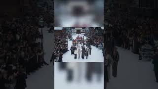 One of the most saddest moment karl lagerfeld last Runway show #karllagerfeld #viral
