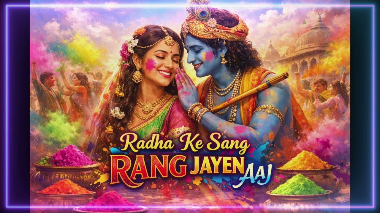 राधा के संग रंग जाए आज न्यू हिंदी सॉन्ग 