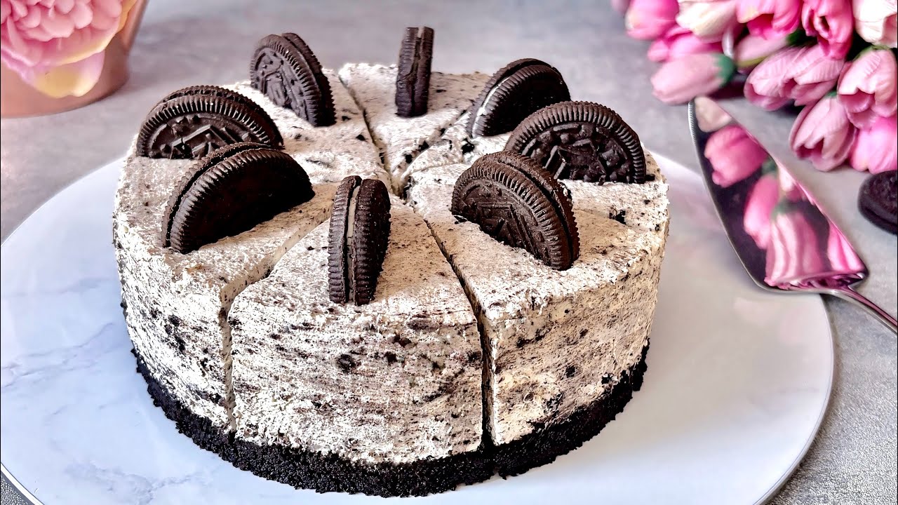 Чизкейк Oreo без выпечки, без духовки и без желатина! Легко и вкусно!