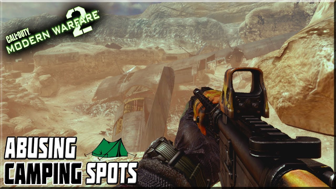 ABUSING CAMPING SPOTS ON MODERN WARFARE 2! YouTube