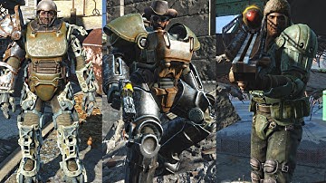 Fallout 4 - QUINCY RUINS Gunner Bosses (Clint, Baker & Tessa) VERY HARD