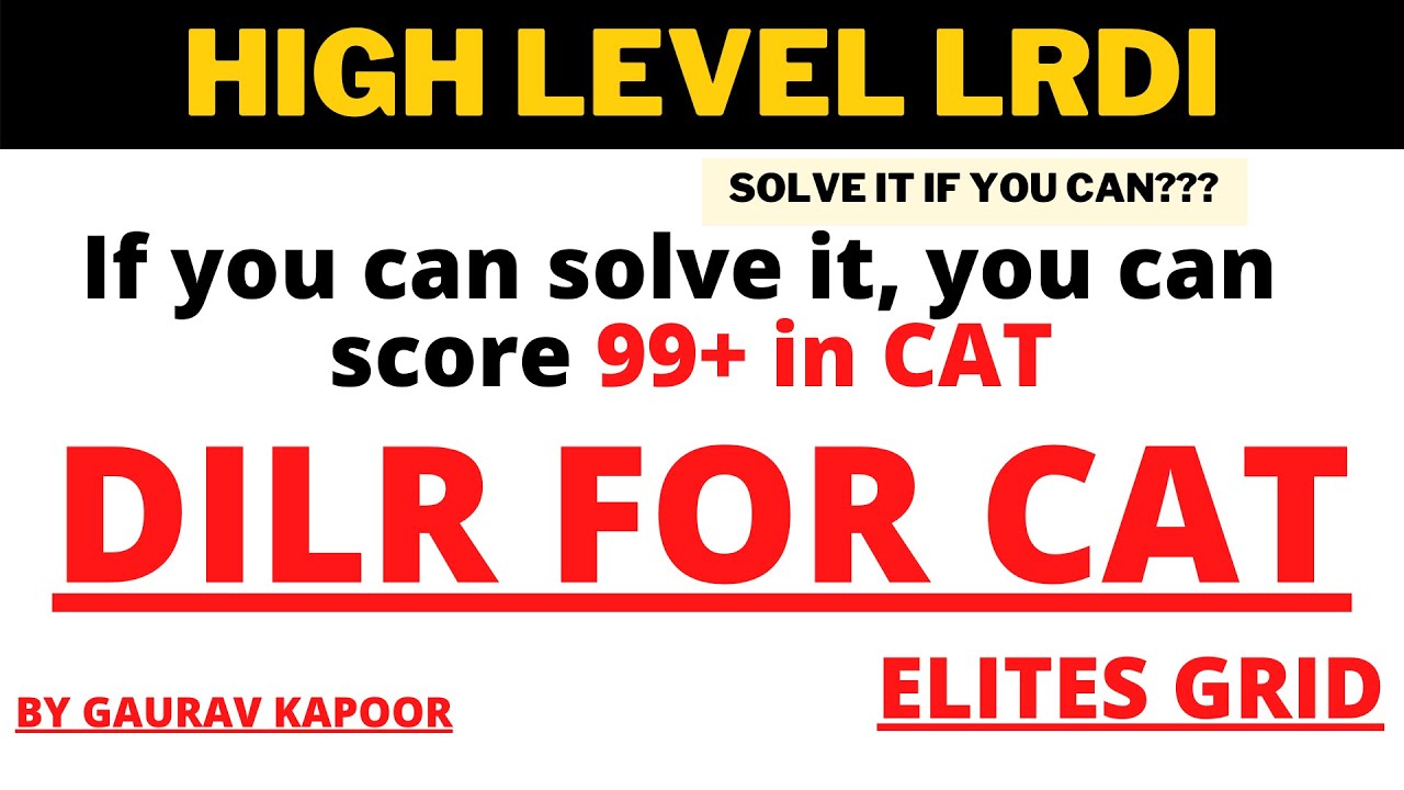 High LEVEL DILR puzzle & Detailed way to solve these puzzles Must