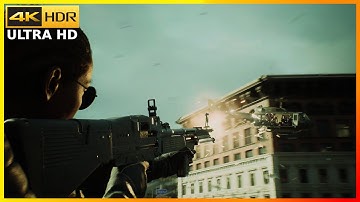 THE MATRIX AWAKENS Car Chase Scene (PS5 Gameplay) 4K HDR 60fps