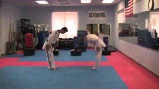 White Advanced Belt One Step Sparring