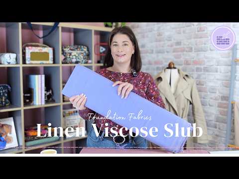 Linen Viscose Slub | How It Feels, What It’s Best For & Sewing Tips