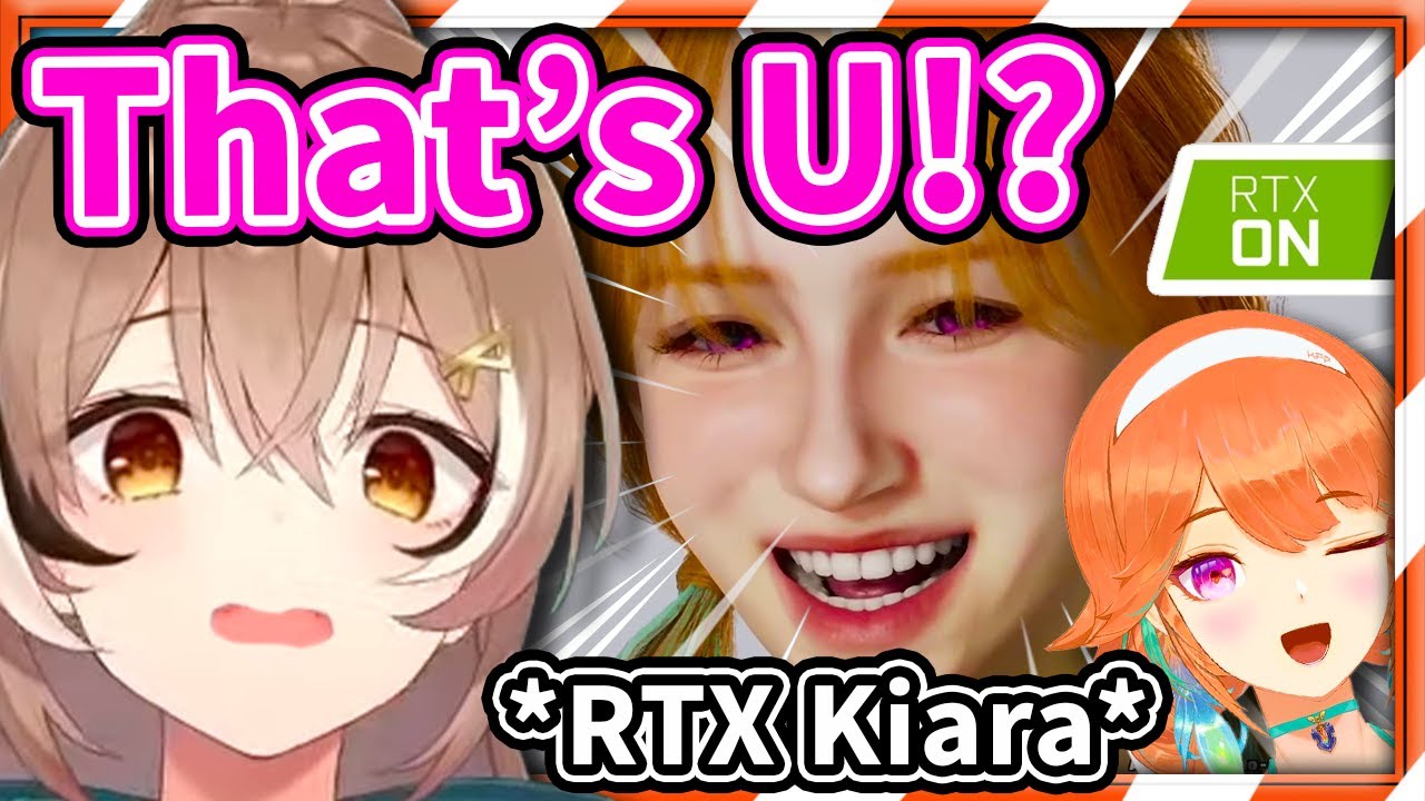 Mumei was Caught Off Guard by Kiara with RTX On 【HololiveEN】