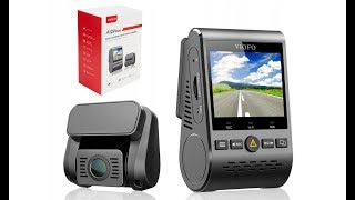 Viofo A129 Duo IR  2 Channel Dash Cam Review - Unboxing,  How to Use , Setup ,Footage