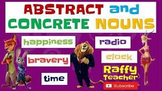 Abstract and Concrete Nouns