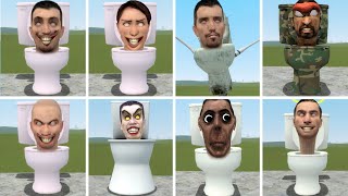 New Skibidi Toilet Family in Garry's Mod