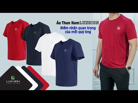 Áo Thun Nam Luxsion Chất Liệu Cotton - Đây Là Mẫu Áo Thun Hàng Hiệu Đẹp Nhất 2020