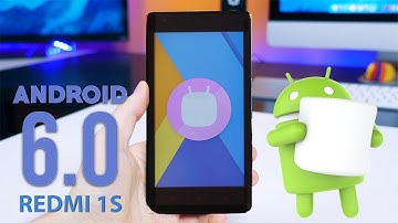 XIAOMI REDMI 1S INSTALL/UPDATE MARSHMALLOW 6.0.1 PROPER WORK ALL FEATURES
