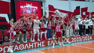 Volley League | Ολυμπιακός - Παναθηναϊκός - 4ος Τελικός | 22/04/2024 | ΕΡΤ