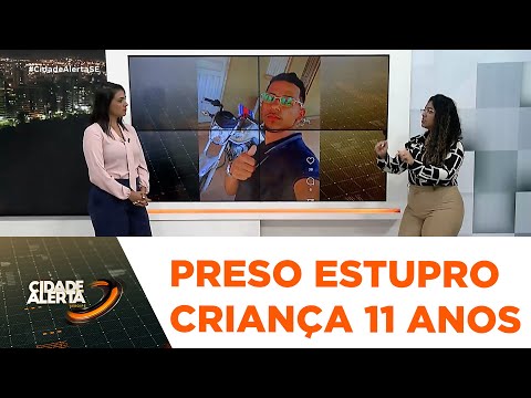 Preso suspeito de estuprar brutalmente criança de 11 anos que conheceu através das redes sociais