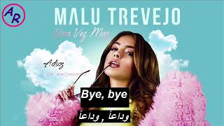 Malu Trevejo -  Adiós  مترجمة للعربية Resimi