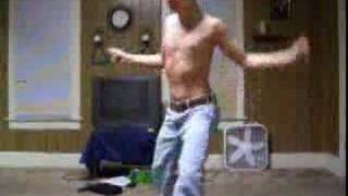 white boy does pop lock and drop it