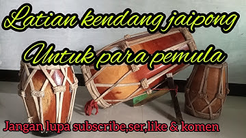 belajar kendang jaipong pemula