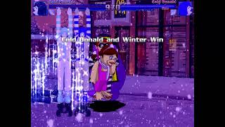 MUGEN Stage Showcase: Winter McDonalds and KFC Inferno