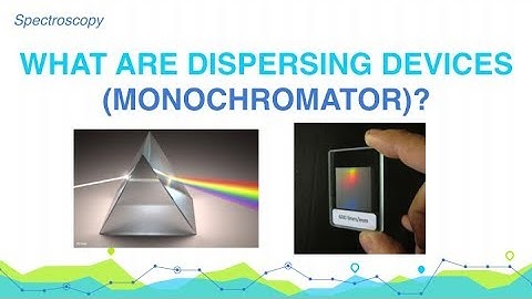 What are Dispersing Devices (Monochromators)? | Spectroscopy | Analytical Chemistry