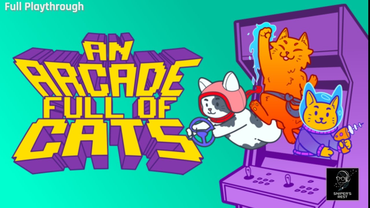 Searching for Cats Across Time | An Arcade Full of Cats | Full Playthrough | No Commentary