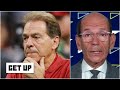 College football came to a screeching halt- Finebaum on Nick Saban's positive COVID-19 test | Get Up