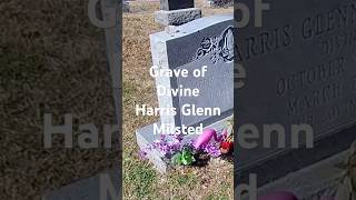 Grave of DIVINE. Harris Glenn Milstead. #cemetery #grave #indiefilm