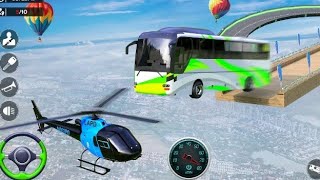 Impossible bus 🚌 mega RAMP race / #bussimulatorindonesia #busgamesimulator screenshot 4