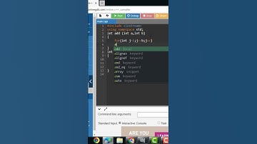 #coding how to print sum of two integers without + operator #short