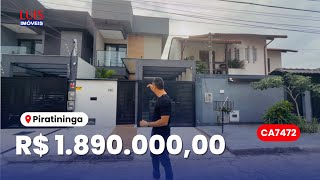 Highstandard House With 4 Bedrooms In Piratininga  Luis Real Estate ca7472