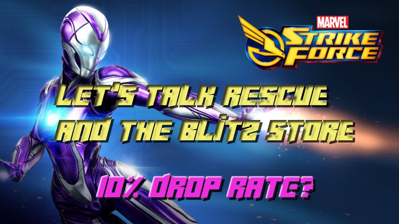 Marvel Strike Force Rescue and the Blitz Store YouTube