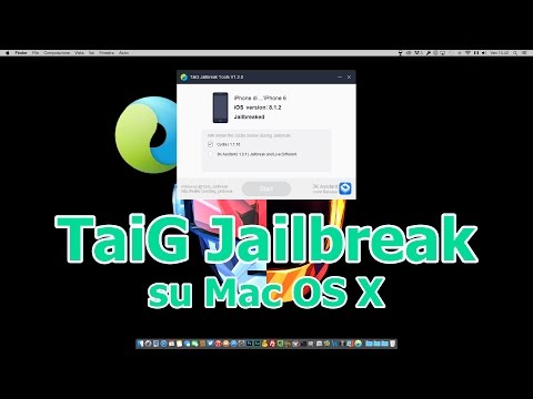 Come Eseguire il Jailbreak di TaiG (iOS 8.1.2) su Mac OS X