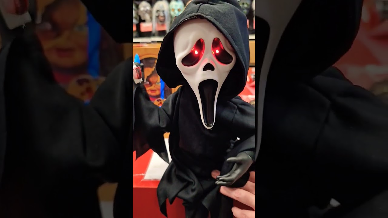 Animated Ghostface Animatronic #partycity #partycityhalloween