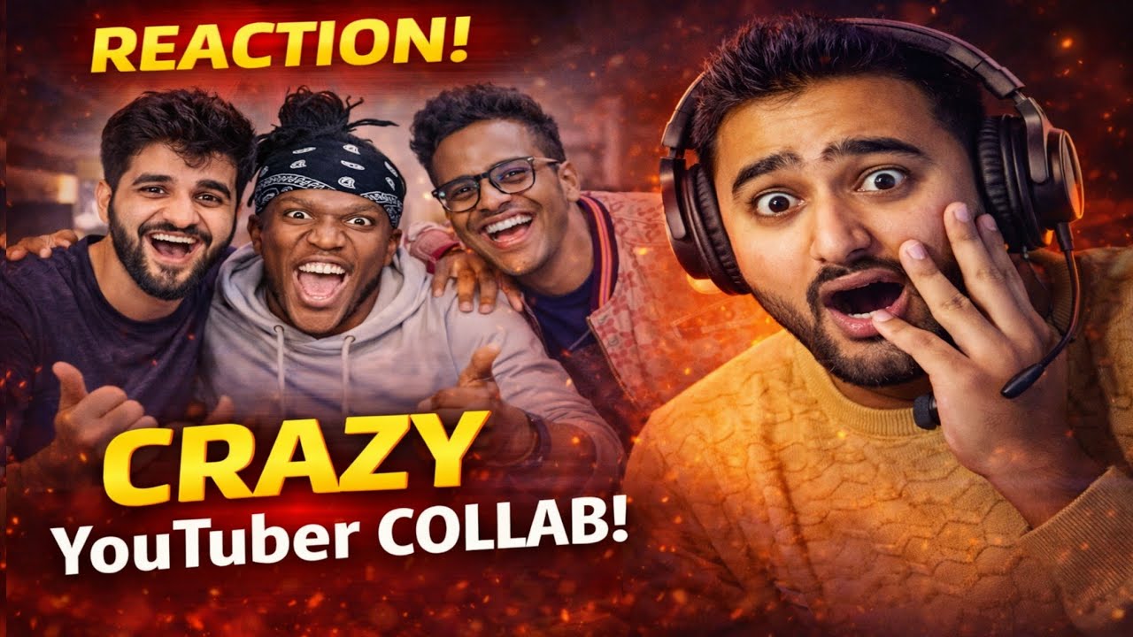 CRAZY YouTuber Collab! 😱 | KSI & Fukra Insaan, Deji, React!