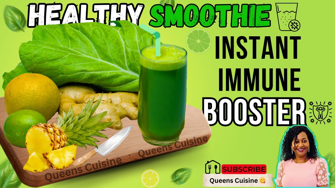 Immune System Booster Smoothie | Boost Your Immune System Naturally ...