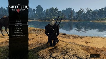 Witcher 3 Mod - Testing Swords on Roach