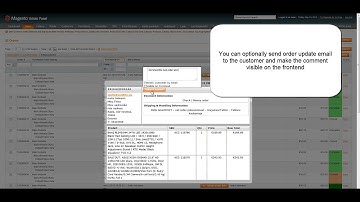 Add Order Comment button for Magento Order Navigator from E-Abi.ee