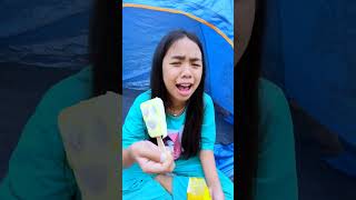 Riska Vlog Kemping Pake Tenda Makan Es Krim Yupi Mama Riska Tenge Tenge Sakura Horor Tili Tili Bom