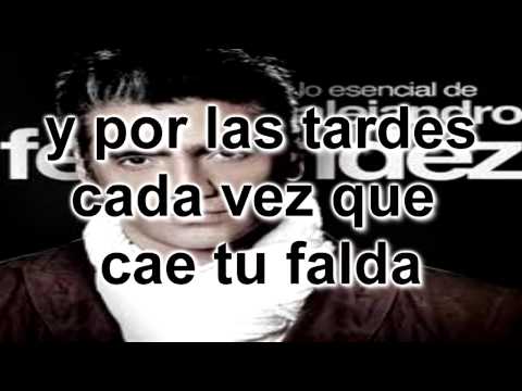 loco-Alejandro Fernandez (letra)